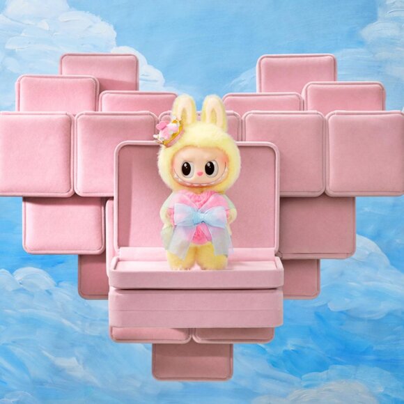 POP MART LABUBU MONSTERS Let's Checkmate Series Limited Edition Plush Valentine - Picture 8 of 14